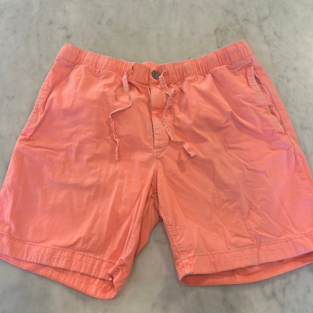 Bonobos Casual Shorts, Size 34, 7” inseam. Coral
